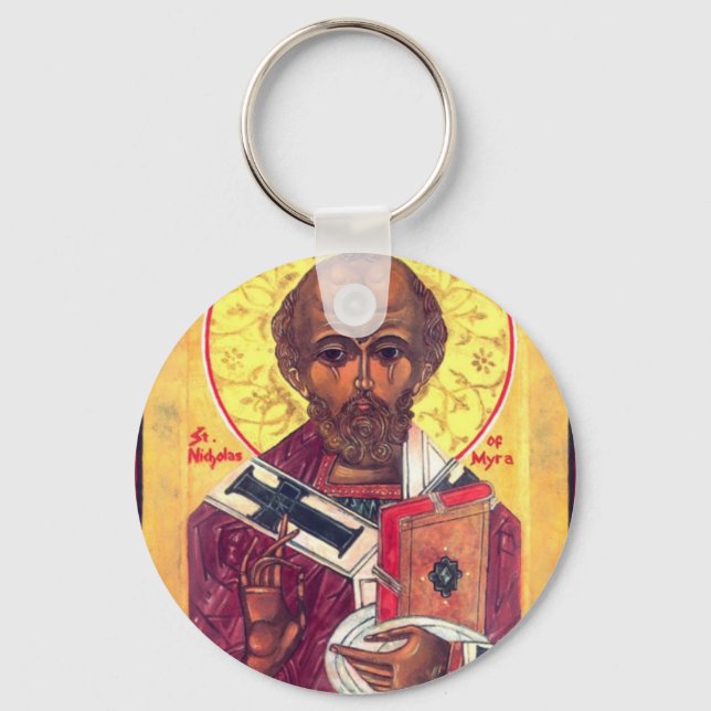 St. Nicholas Key Ring (Front)