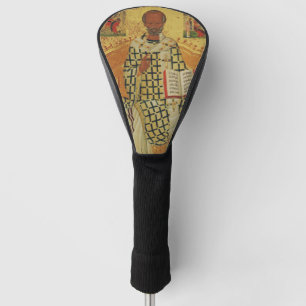 St. Nicholas of Myra Byzantine Orthodox Icon Golf Head Cover
