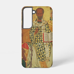 St. Nicholas of Myra Byzantine Orthodox Icon Samsung Galaxy Case