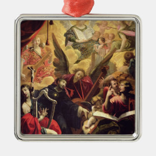 St. Nicholas of Tolentino Metal Tree Decoration