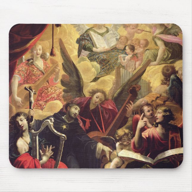 St. Nicholas of Tolentino Mouse Mat (Front)
