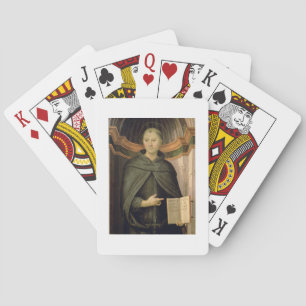 St. Nicholas of Tolentino (panel) Playing Cards