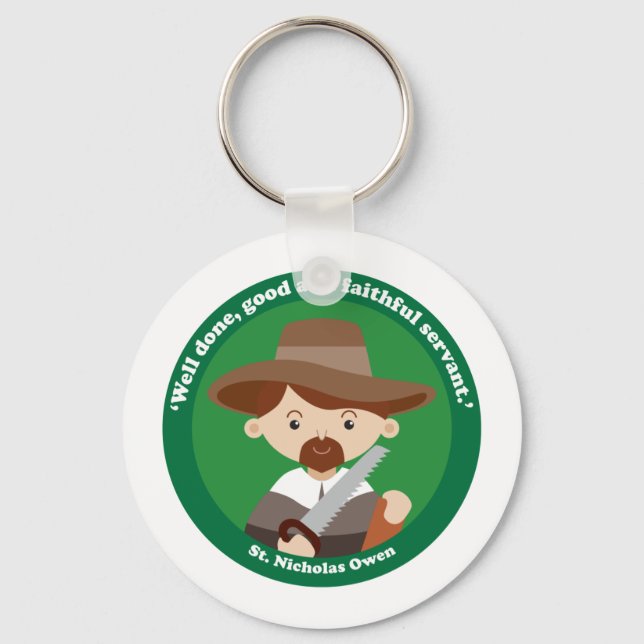 St. Nicholas Owen Key Ring (Front)