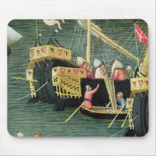 St. Nicholas Saves Mira from Famine Mouse Mat