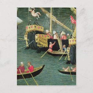 St. Nicholas Saves Mira from Famine Postcard