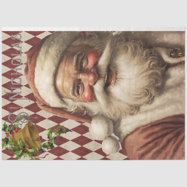 St Nicholas Tissue Paper (Front)
