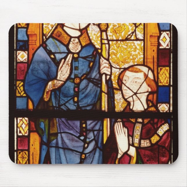 St. Nicholas with a donor Mouse Mat (Front)