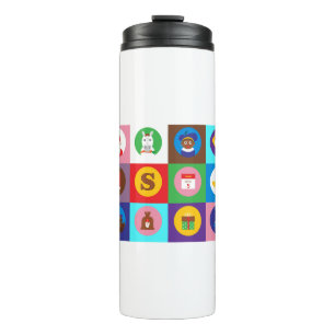 st nicholas Zwarte Piet Thermal Tumbler