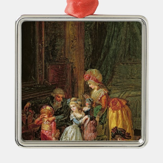 St. Nicholas's Day Metal Tree Decoration (Front)