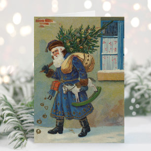 St. Nick Vintage Holiday Card