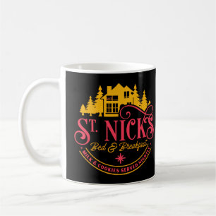 ST-NICKS BED & BREAKFAST funny christmas Coffee Mug
