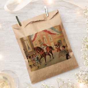St. Nick's Day Dutch Sinterklaas Horse Vintage Favour Bags