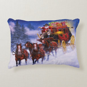 St. Nicks Express Decorative Cushion