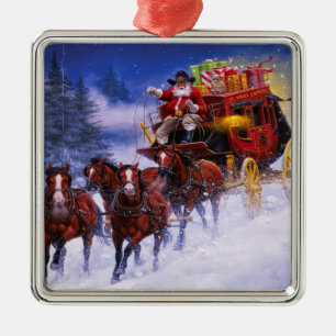 St. Nicks Express Metal Tree Decoration