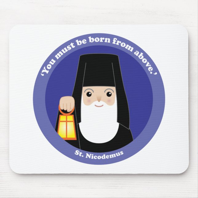 St. Nicodemus Mouse Mat (Front)
