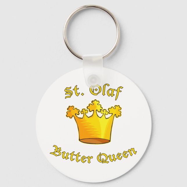 St. Olaf Butter Queen Products Key Ring (Front)