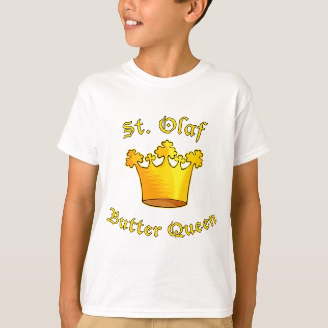 St. Olaf Butter Queen Products T-Shirt (Front)