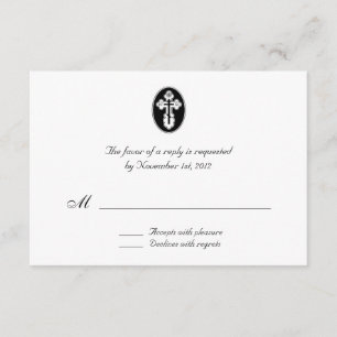 St. Olga Cross - Wedding Reply / RSVP Cards