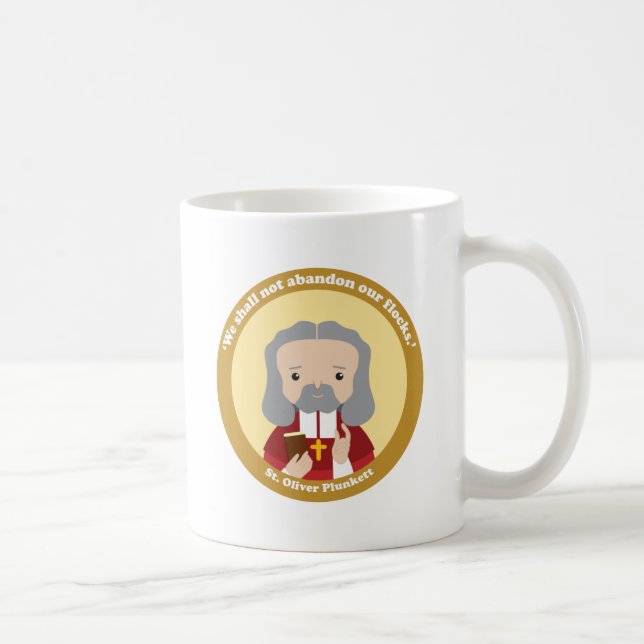 St. Oliver Plunkett Coffee Mug (Right)