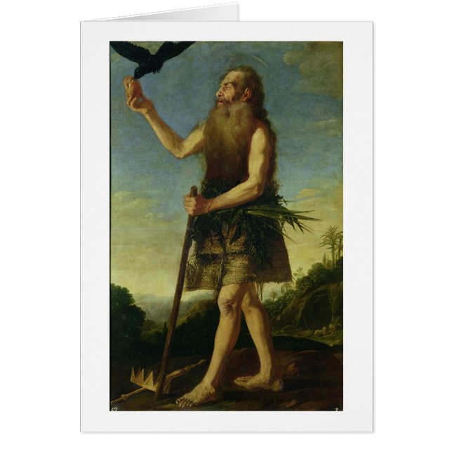 St. Onuphrius (oil on canvas) (Front)
