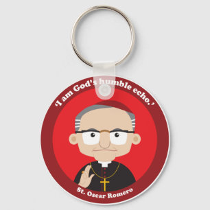 St. Oscar Romero Key Ring