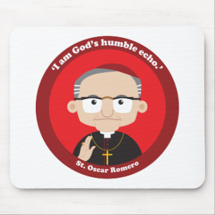St. Oscar Romero Mouse Mat