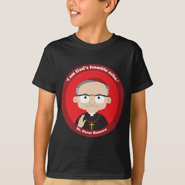 St. Oscar Romero T-Shirt (Front)