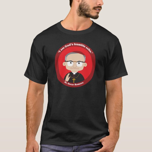St. Oscar Romero T-Shirt (Front)
