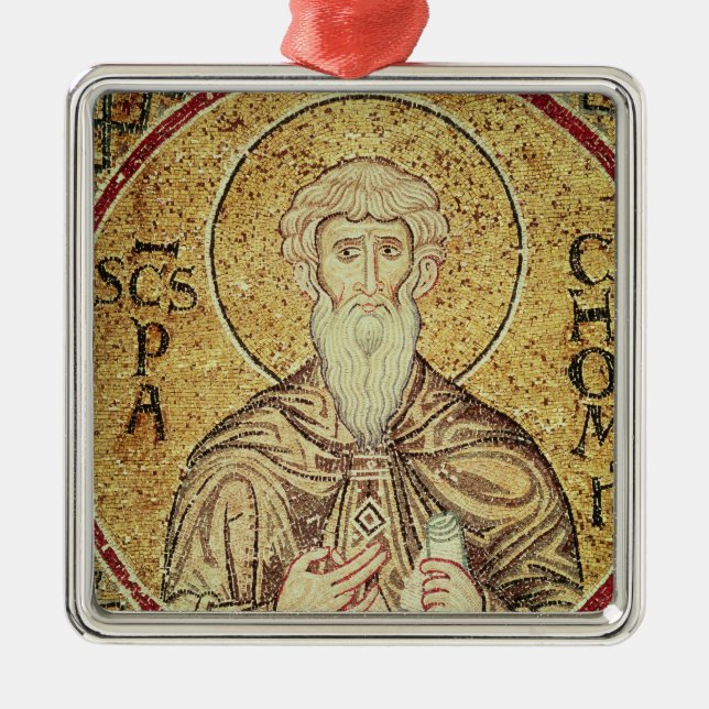 St. Pachomius Metal Tree Decoration (Front)