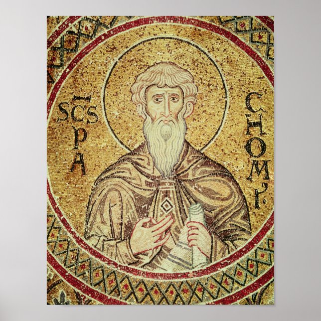 St. Pachomius Poster (Front)