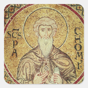 St. Pachomius Square Sticker