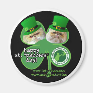 st. paddies day magnet - design 1