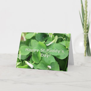 St.Paddy Card
