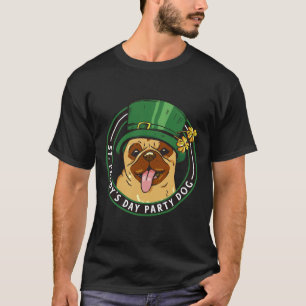 St Paddy S Day St Patrick S Day Pug Frenchie T-Shirt