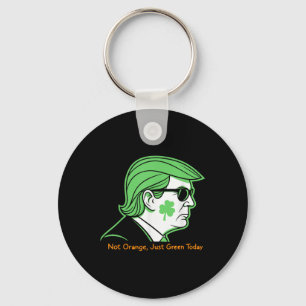 St. Paddy’s Day Trump – Shamrocks, Luck & Key Ring