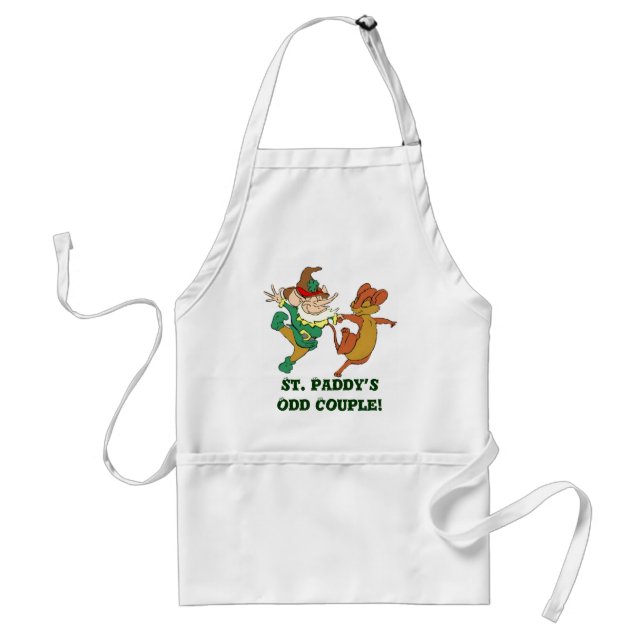 St. Paddy’s Odd Couple Standard Apron (Front)