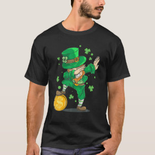 St Paddy Unicorn Face St Patricks Day Irish Lucky T-Shirt