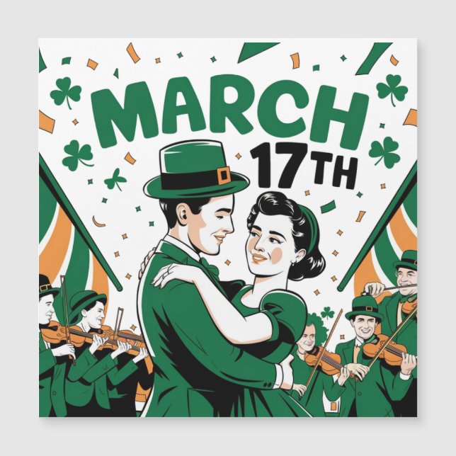 St. Paddy's Day dacing folklore (Front)