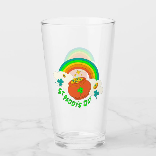 St Paddy's Day Glass (Front)