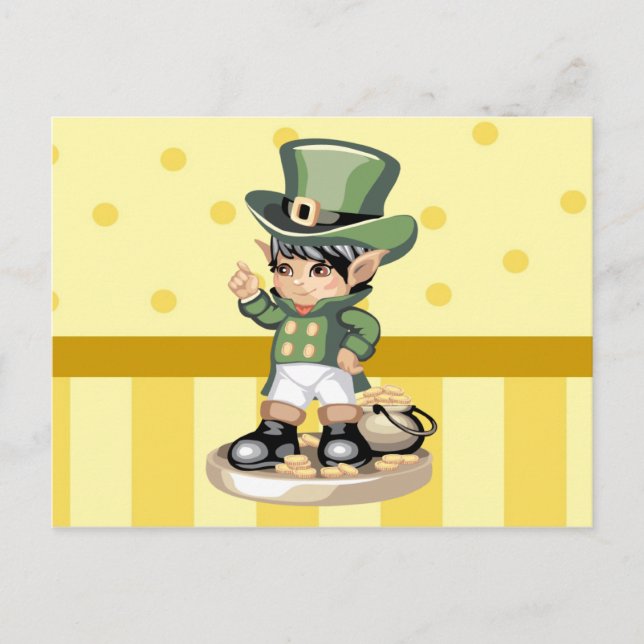 St. Paddy's Day Postcard (Front)