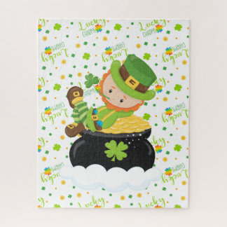 St Paddy's Leprechaun Jigsaw Puzzle