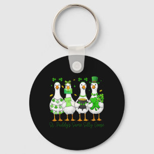 St Paddys Same Silly Goose for Kids Boys Girls Key Ring