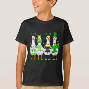 St paddys same silly goose for kids boys girls T-Shirt