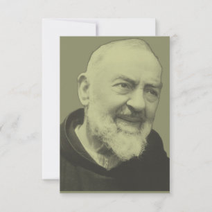 St. Padre Pio Apostle of the Confession Holy Card
