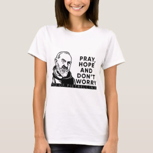 St. Padre Pio Catholic T-Shirt Christian Tee