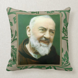 St. Padre Pio of Pietralcina Cushion