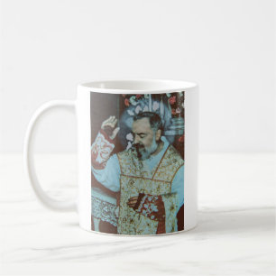 St. Padre Pio of Pietrelcina The Seraphic Priest Coffee Mug