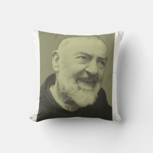 St. Padre Pio of Pietrelcina The Seraphic Priest Cushion