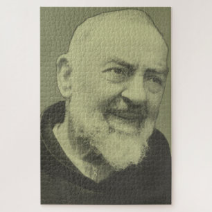 St. Padre Pio of Pietrelcina The Seraphic Priest Jigsaw Puzzle