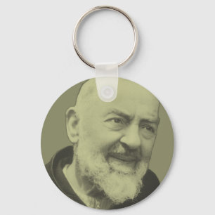 St. Padre Pio of Pietrelcina The Seraphic Priest Key Ring